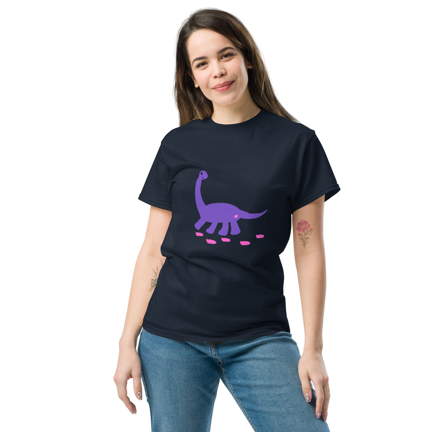 Sweet Dino Classic Tee (Purple Grape)